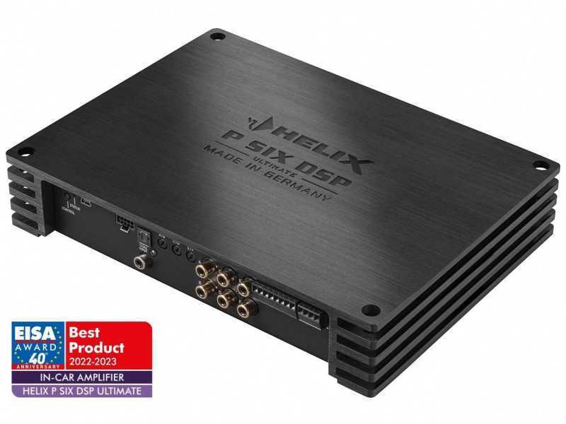 6-канальный усилитель со встроенным 12-канальный сигнальным процессор P SIX DSP ULTIMATE