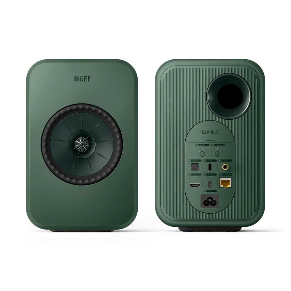 Полочная акустика KEF LSXII LT Sage Green – цена, описание и отзывы — фото