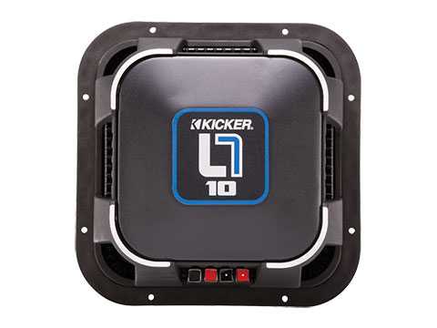Сабвуфер KICKER L7104 – цена, описание и отзывы — фото