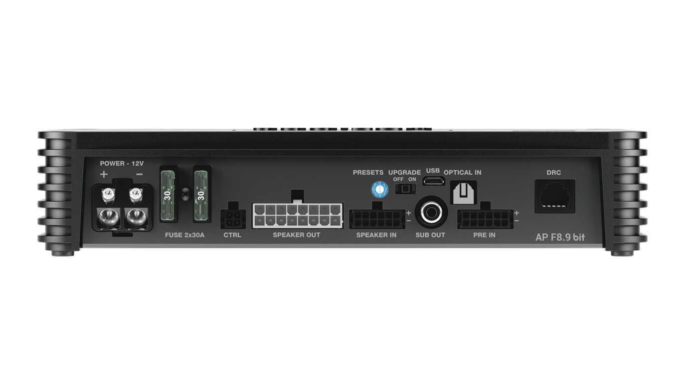 8-канальный усилитель+DSP Audison AP F8.9 Bit – цена, описание и отзывы — фото