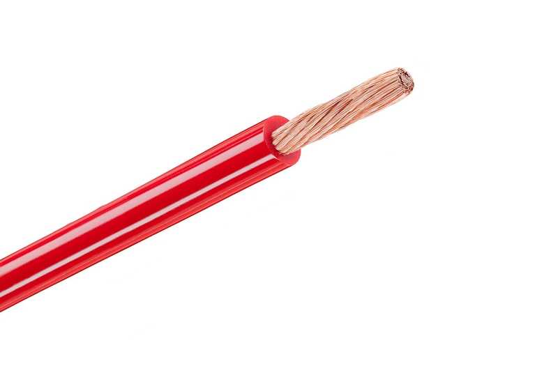 Силовой кабель Tchernov Cable Standard DC Power 8 AWG (Red) – цена, описание и отзывы — фото