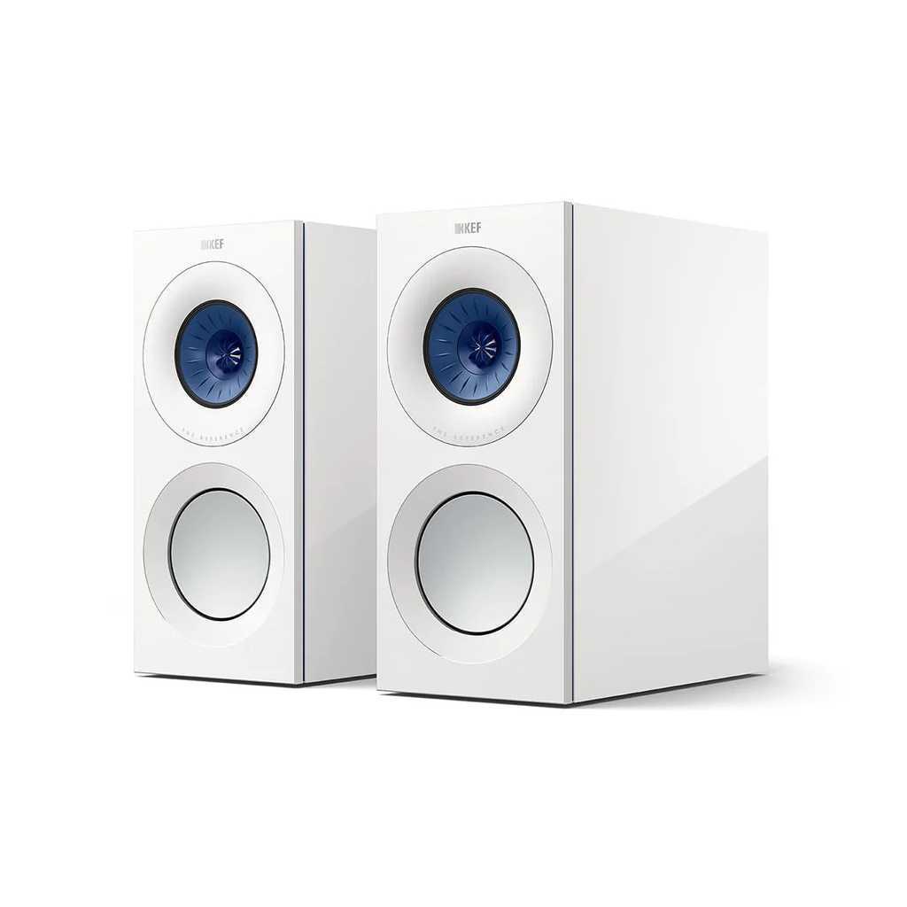 Полочная акустика KEF Reference 1 Meta High Gloss White Blue – цена, описание и отзывы — фото