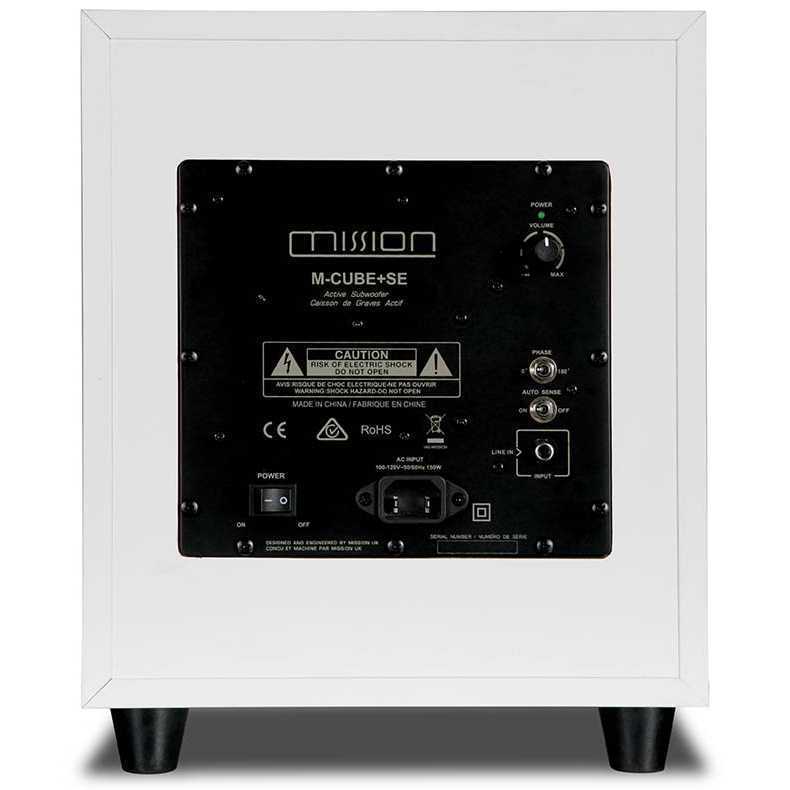 Сабвуфер Mission M-Cube + SE Subwoofer White – цена, описание и отзывы — фото