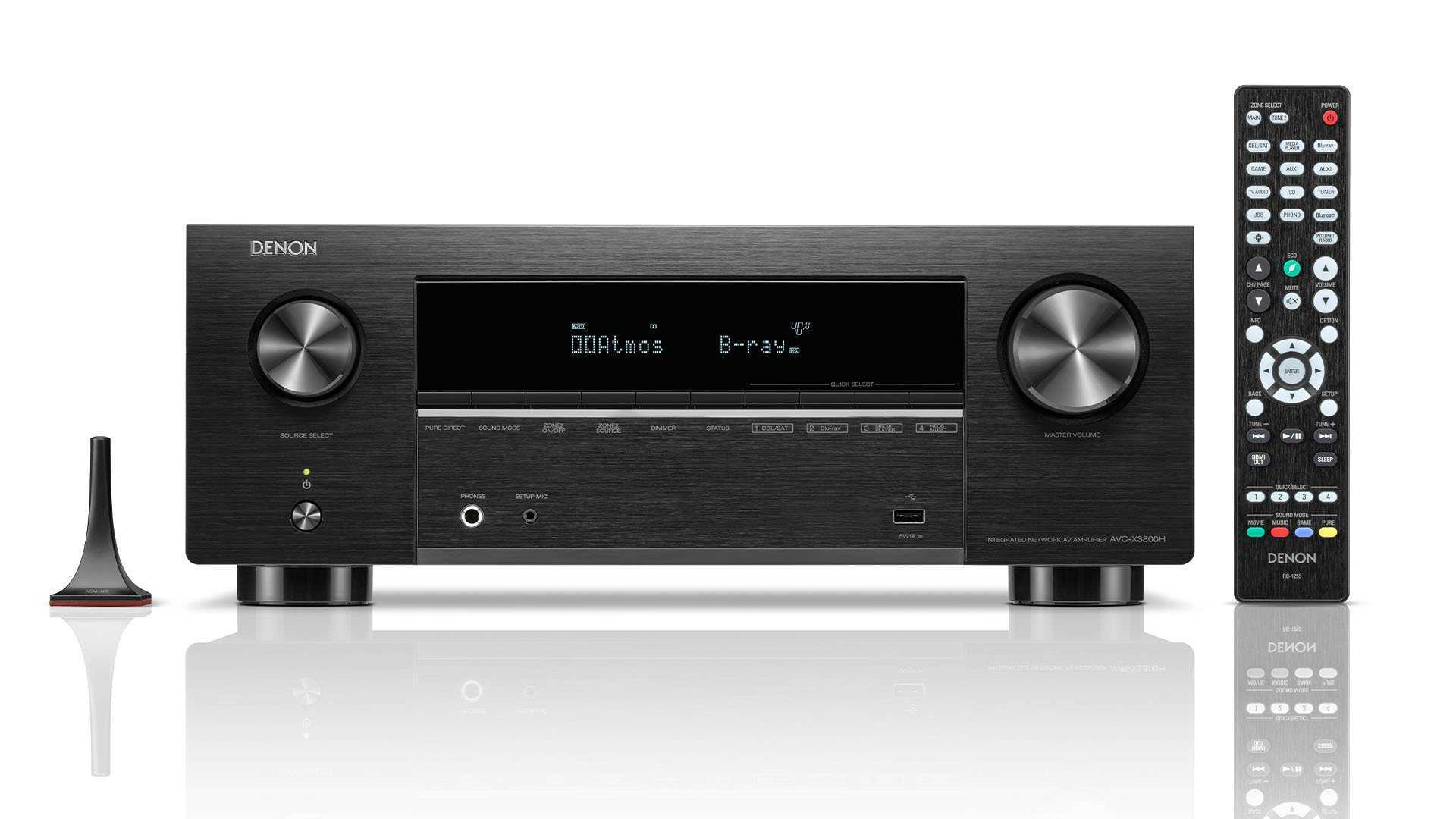 AV-ресиверы Denon AVC-X3800H Black – цена, описание и отзывы — фото