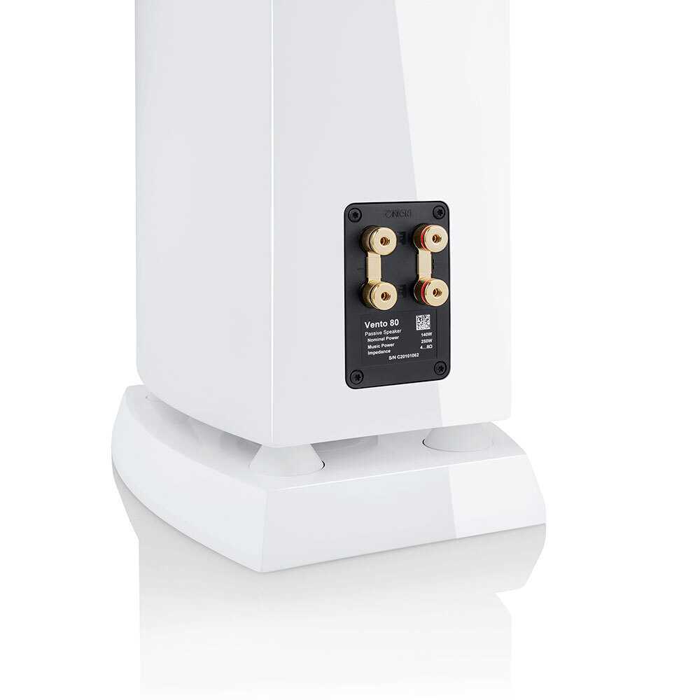 Напольная акустическая система CANTON Vento 80 White high gloss – цена, описание и отзывы — фото