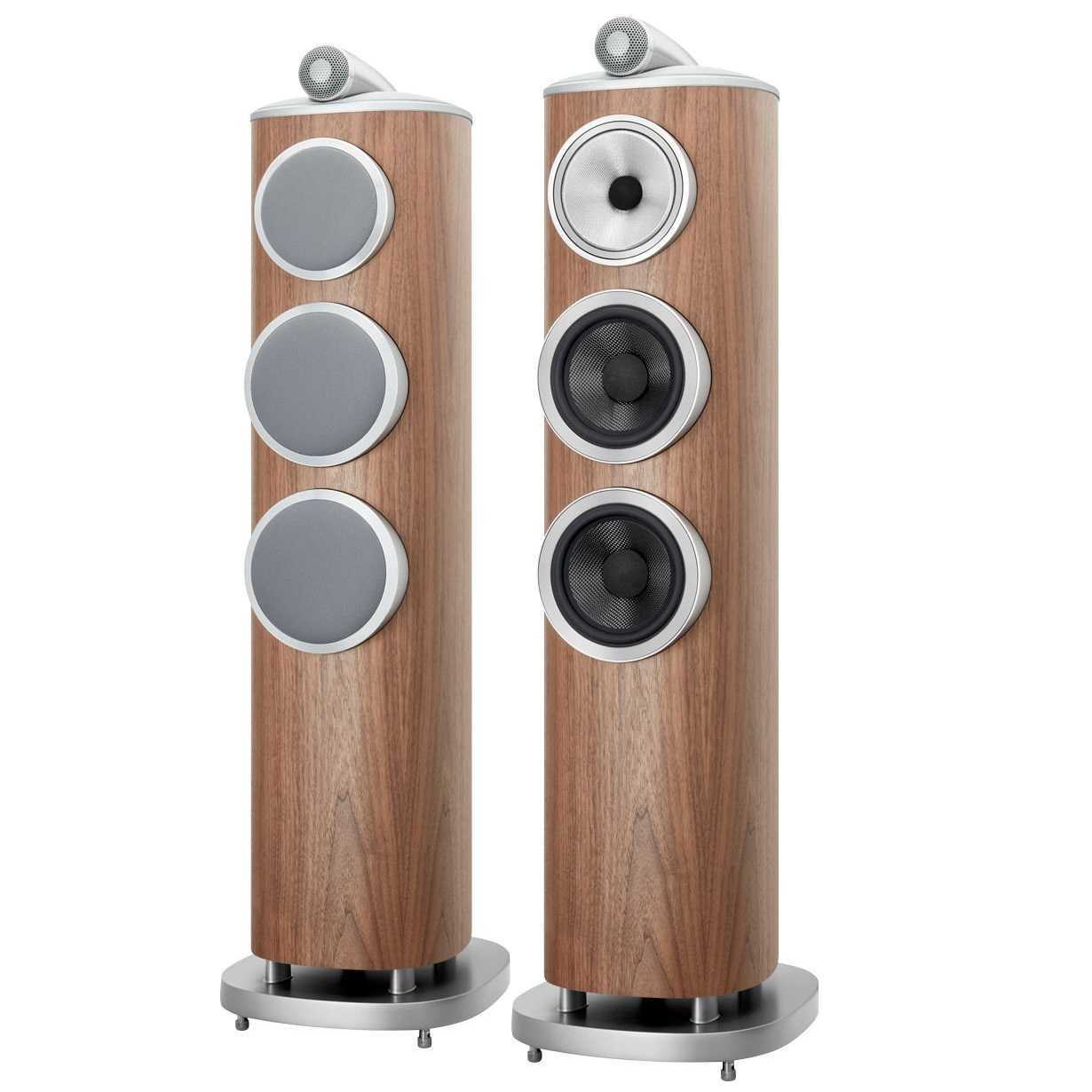 Напольная акустическая система Bowers & Wilkins 804 D4 WALNUT – цена, описание и отзывы — фото