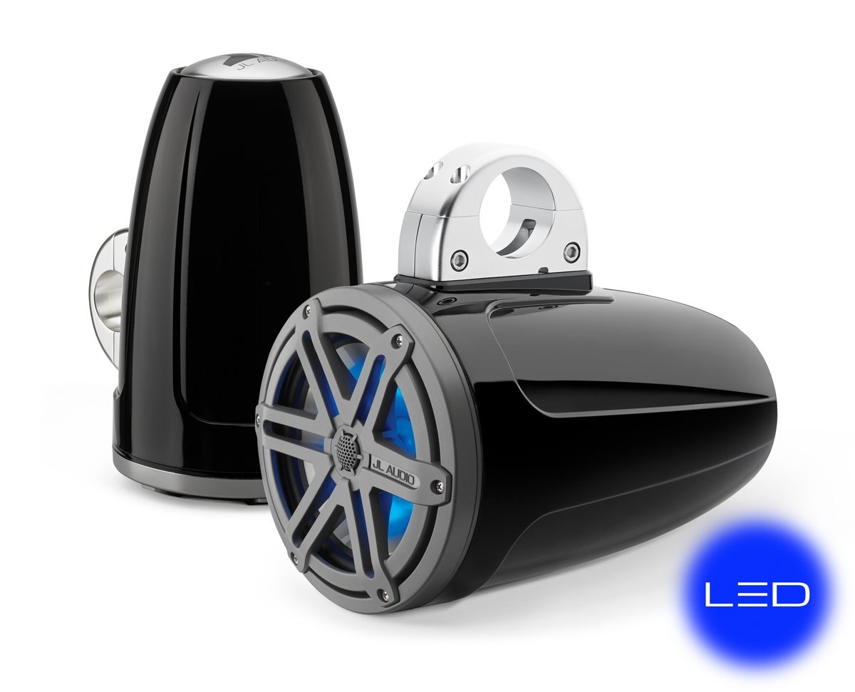 Морская акустика JL Audio M880-ETXv3-SG-TLD-B Sport Titanium w/blue LED – цена, описание и отзывы — фото