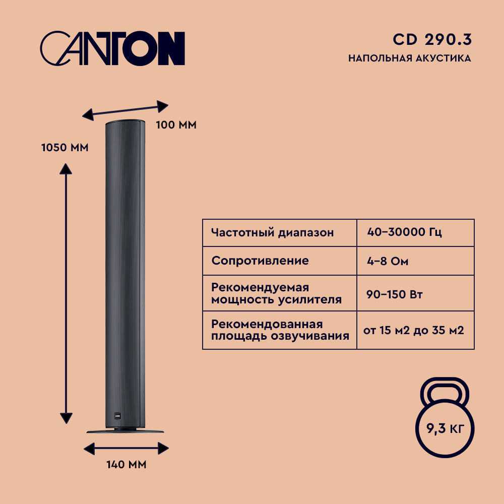 CANTON Smart Cinema CD 5.0 Silver – цена, описание и отзывы — фото