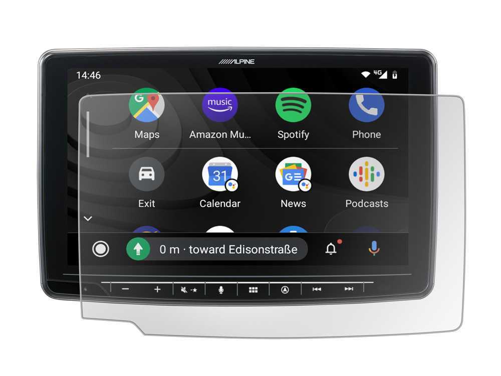 Антибликовая защитная пленка Alpine KTX-HF9 – цена, описание и отзывы — фото
