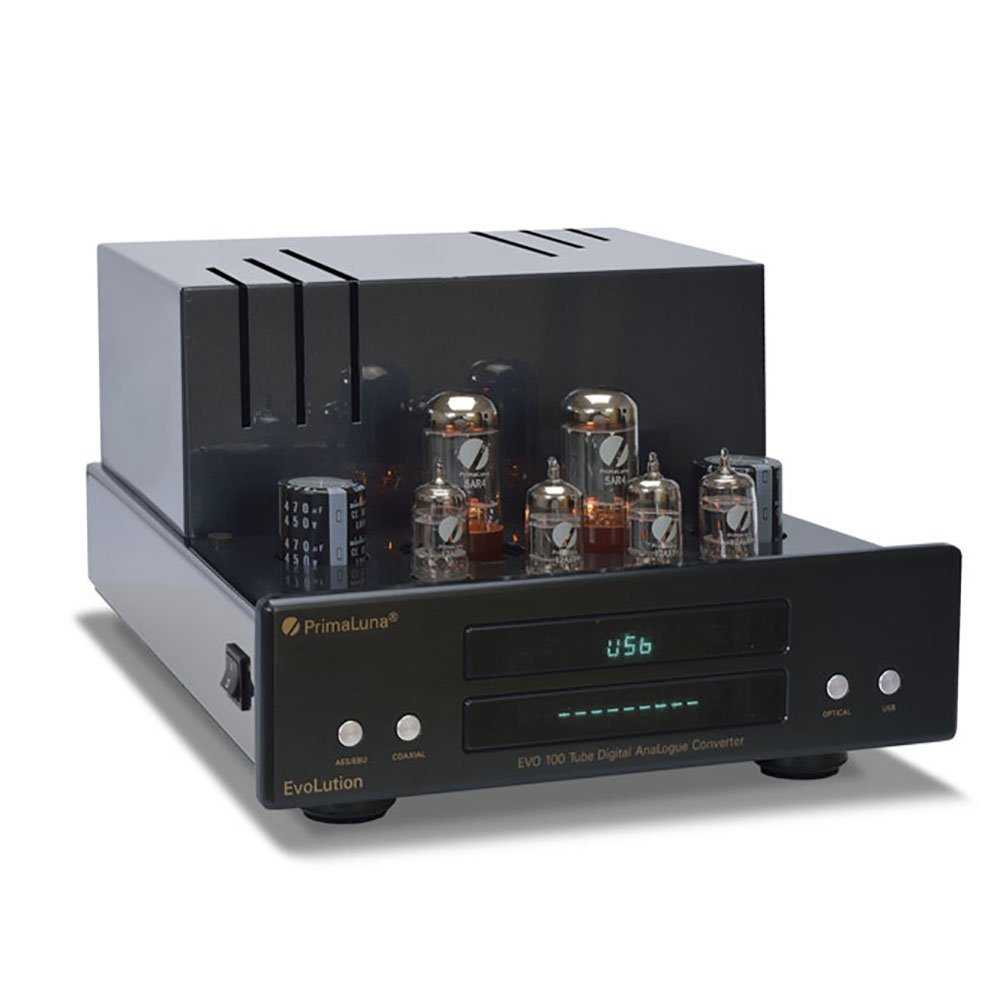 ЦАП PrimaLuna EVO 100 Tube DAC Black – цена, описание и отзывы — фото