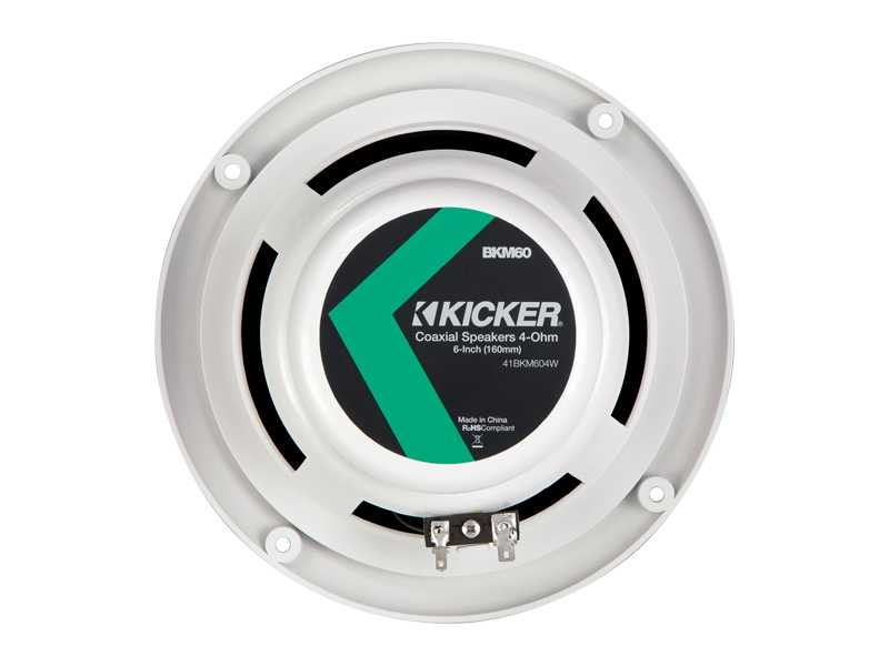 Морская акустика KICKER KM604W – цена, описание и отзывы — фото