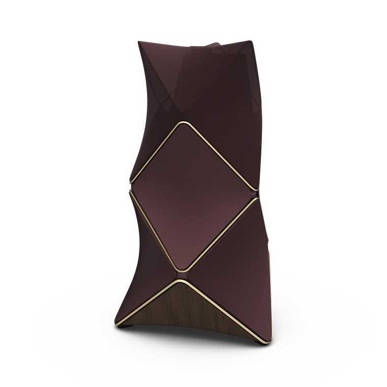 Напольная акустическая система Bang & Olufsen BeoLab 90 Smoked Oak, Purple Heart / Brass Tone – цена, описание и отзывы — фото