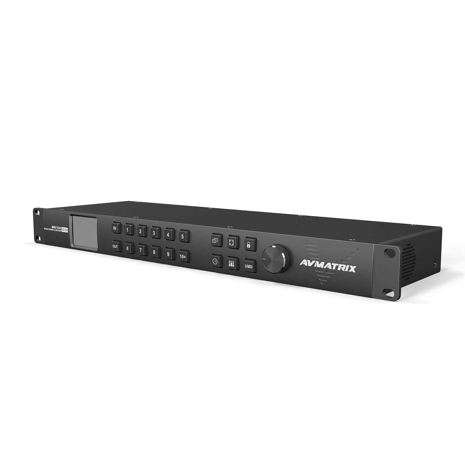Мультивьюер Мультивьюер коммутатор AVMATRIX MMV1630 компактный 1RU 3G-SDI 16CH – цена, описание и отзывы — фото