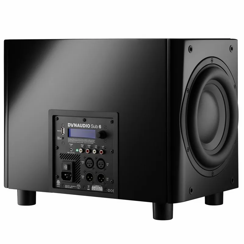 Сабвуфер Dynaudio Sub 6 Satin Black – цена, описание и отзывы — фото