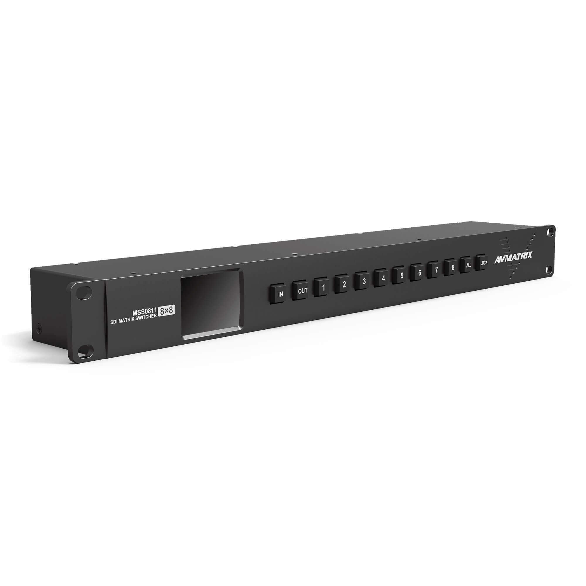 Матричный коммутатор Матричный коммутатор AVMATRIX MSS0811 компактный 3G-SDI 8×8 – цена, описание и отзывы — фото