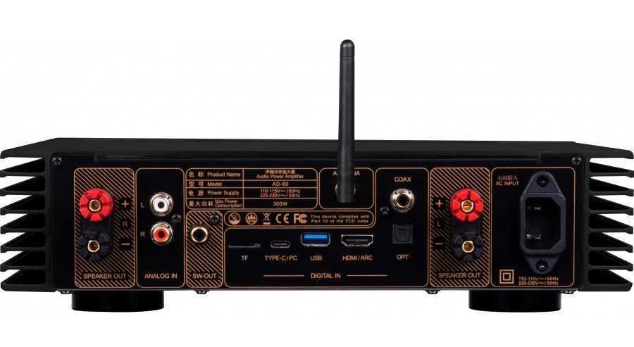 Интегральный усилитель TONE WINNER AD-60 black – цена, описание и отзывы — фото