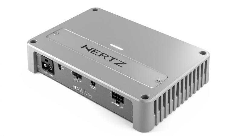 Elettromedia представляет новые усилители Hertz Marine Venezia V6, V5, V4 и V1