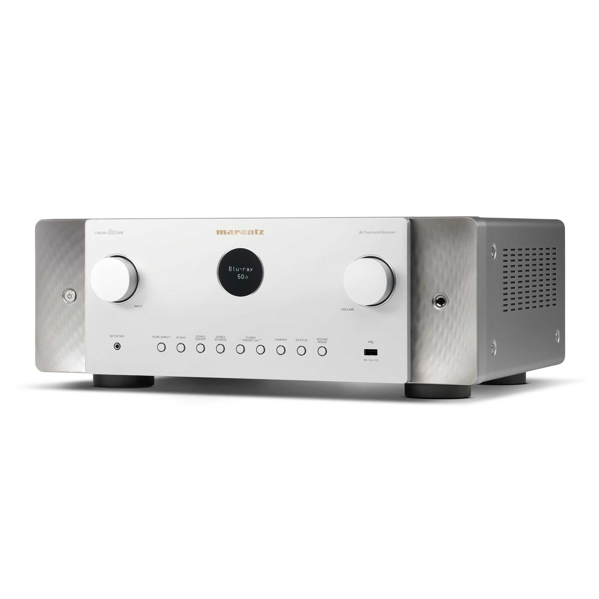 AV-ресиверы Marantz CINEMA 60 (Silver-Gold) – цена, описание и отзывы — фото
