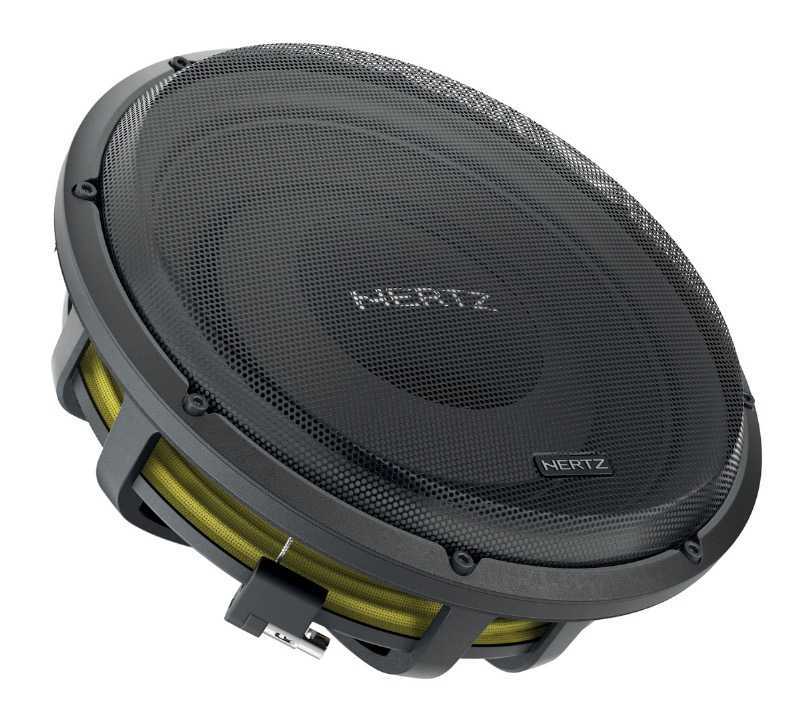 Плоские сабвуферы Hertz MPS 300 Неглубокие сабвуферы Mille PRO