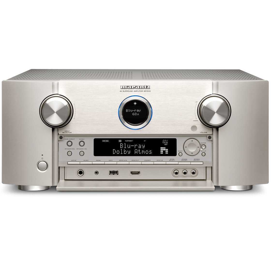 AV-ресиверы Marantz SR7015 Gold – цена, описание и отзывы — фото