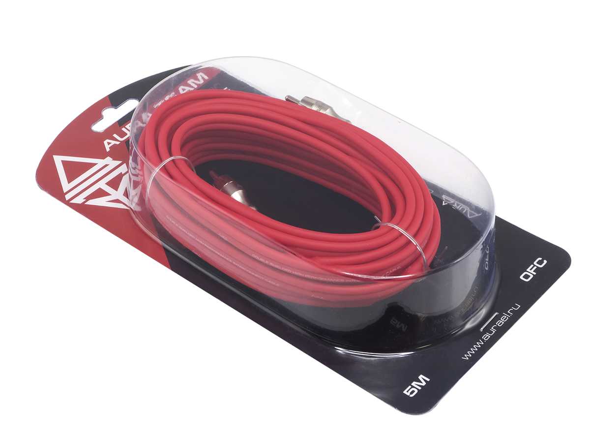 Межблочный кабель Aura RCA-B25 SE(5m) – цена, описание и отзывы — фото
