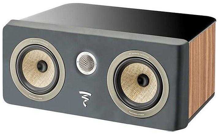Акустика центрального канала Focal Kanta Center Walnut\ Dark Grey Mat – цена, описание и отзывы — фото
