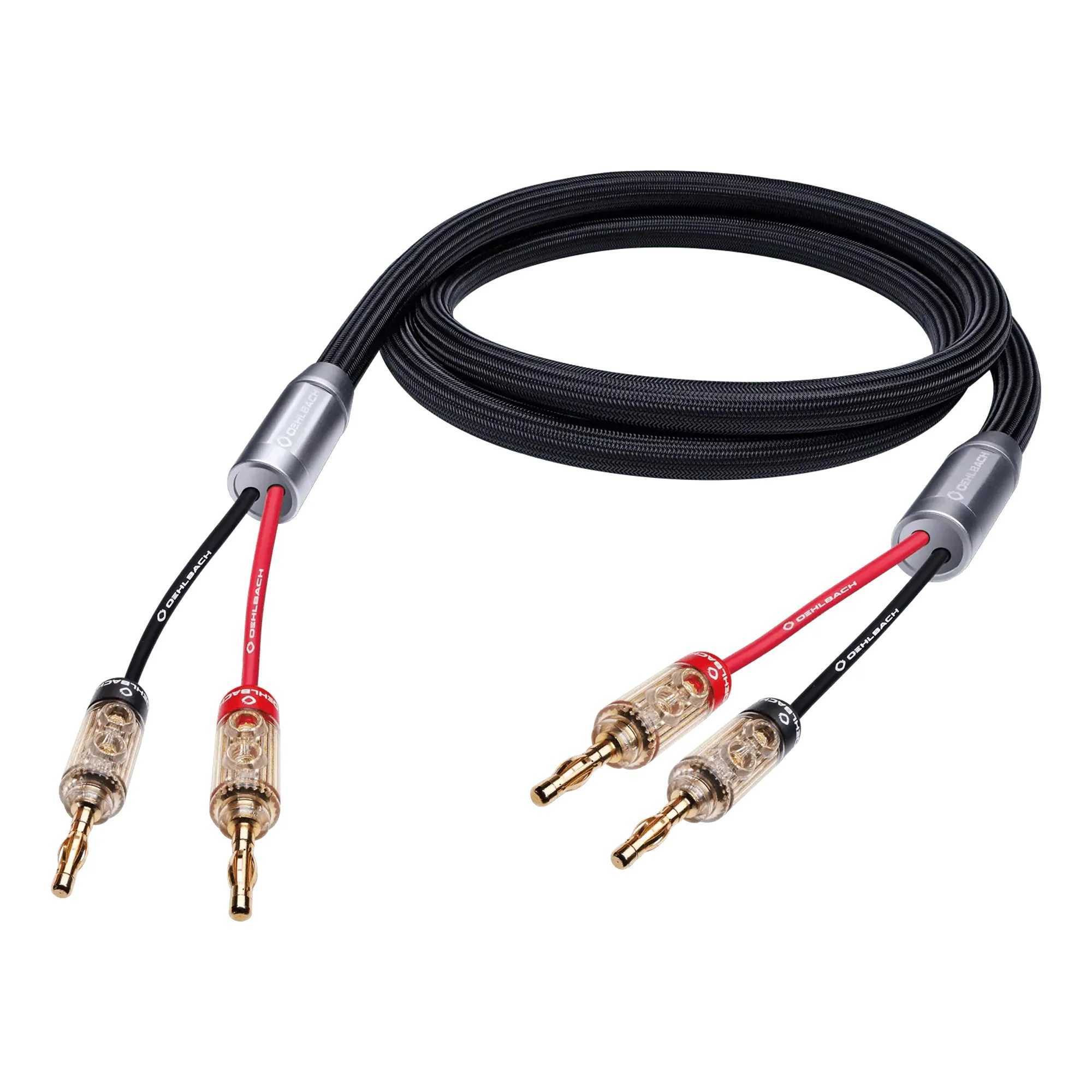 Межблочный кабель Oehlbach STATE OF THE ART XXL Fusion Two Cable Set Banana 2.5m – цена, описание и отзывы — фото