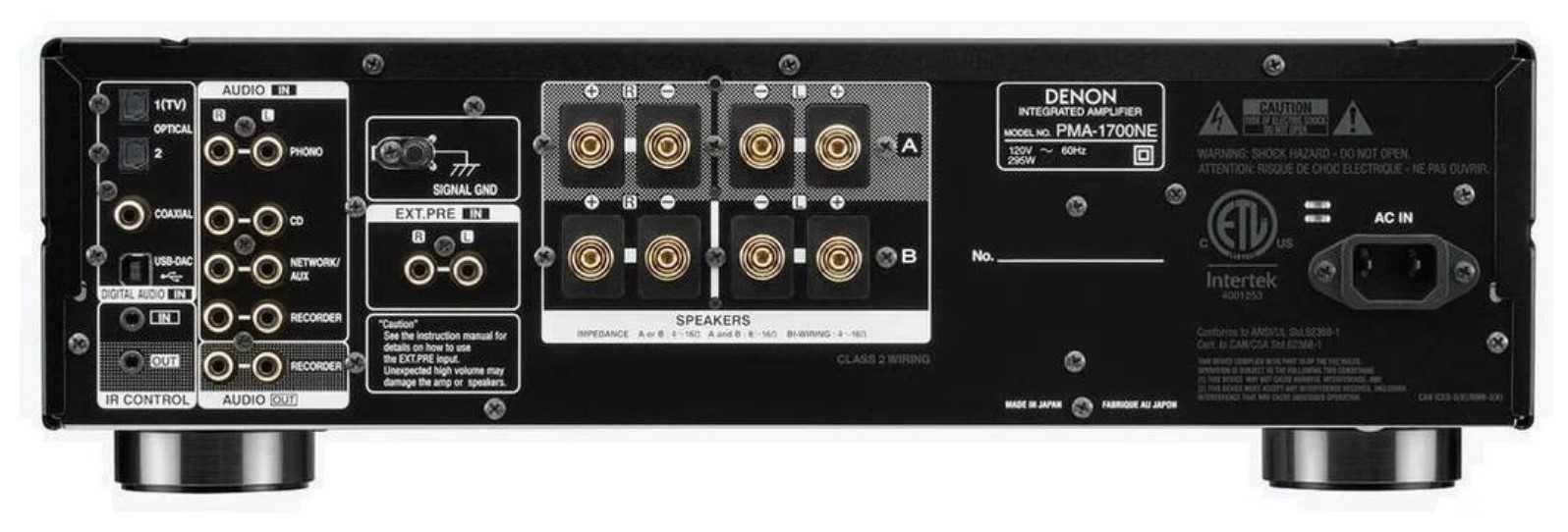  Denon PMA-1700NE Black – цена, описание и отзывы — фото