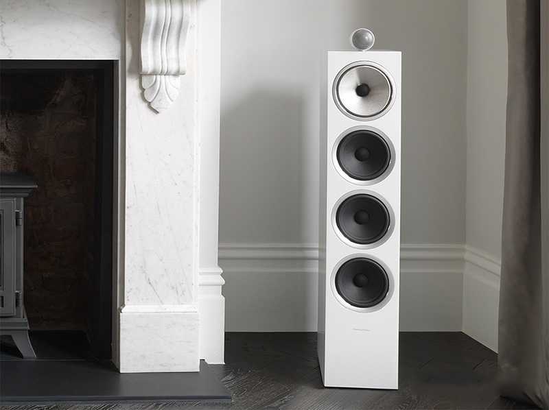 Напольная акустическая система Bowers & Wilkins 702 S Satin White – цена, описание и отзывы — фото