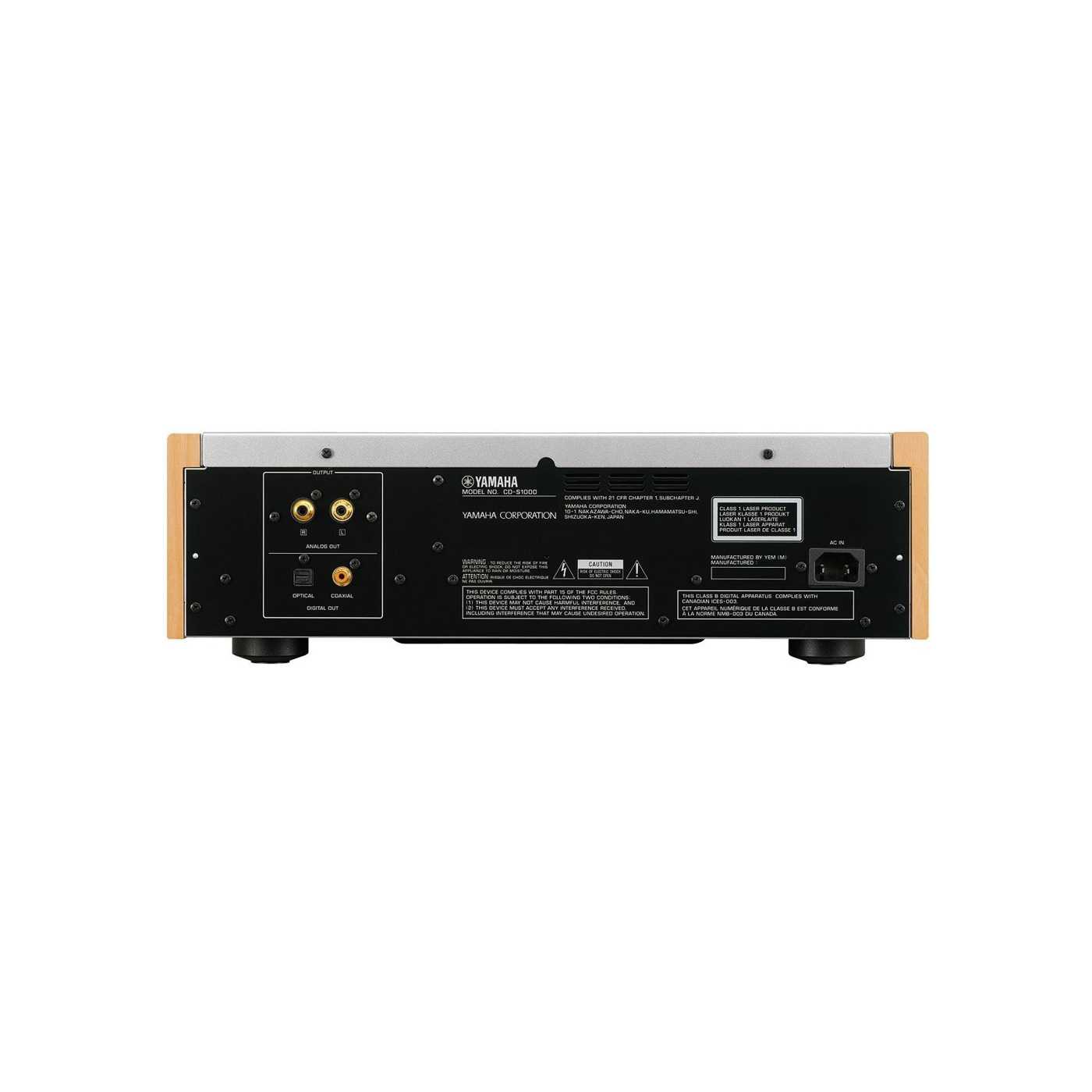 CD проигрыватель Yamaha CD-S1000 black – цена, описание и отзывы — фото