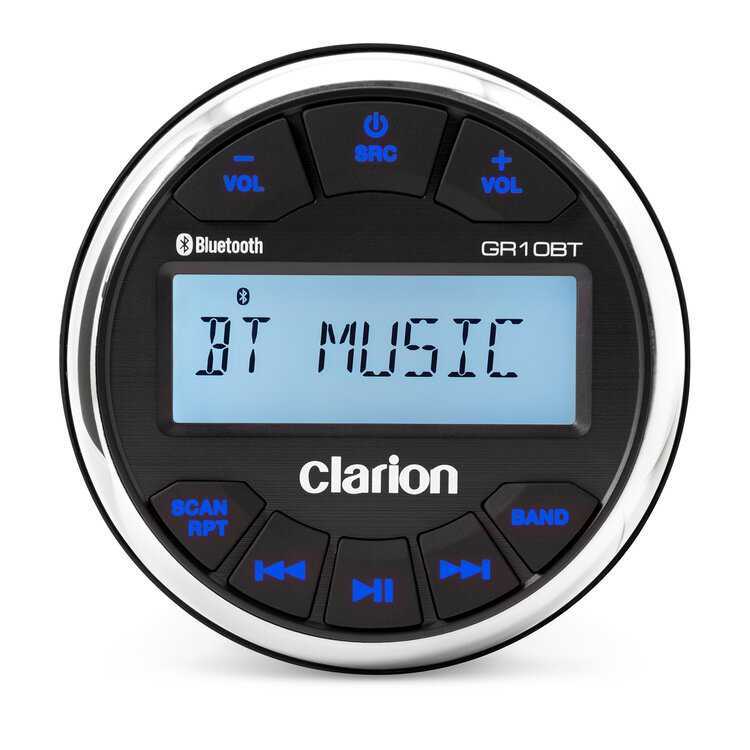 Морская магнитола Clarion GR10BT – цена, описание и отзывы — фото