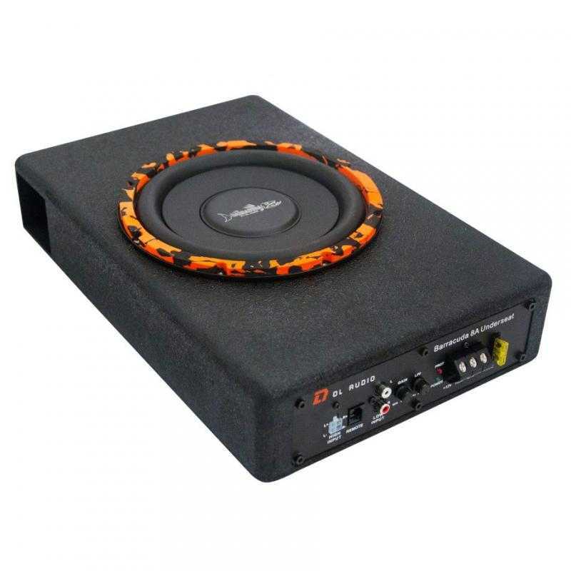 Новинка от DL Audio Barracuda 8A Underseat Активный сабвуфер