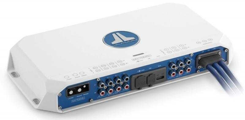 Морские усилители со встроенным аудиопроцессором JL Audio MVi