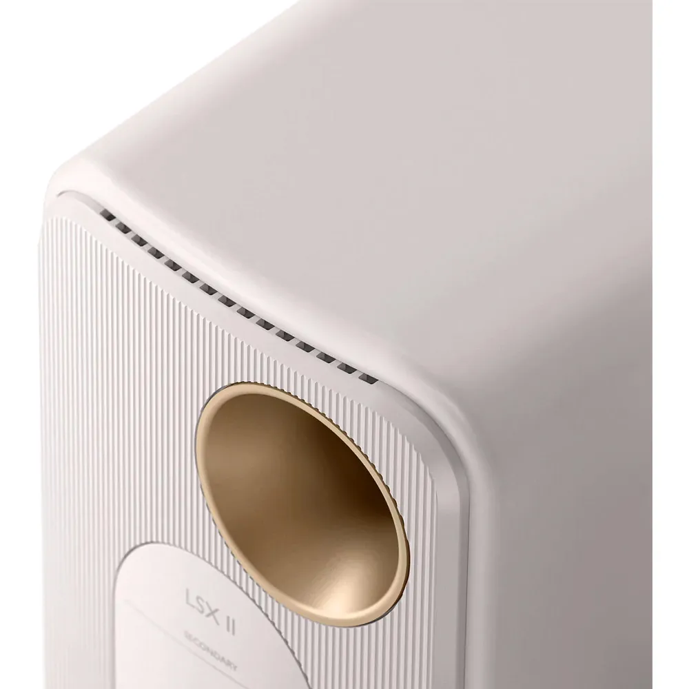 Полочная акустика KEF LSX II Mineral White – цена, описание и отзывы — фото