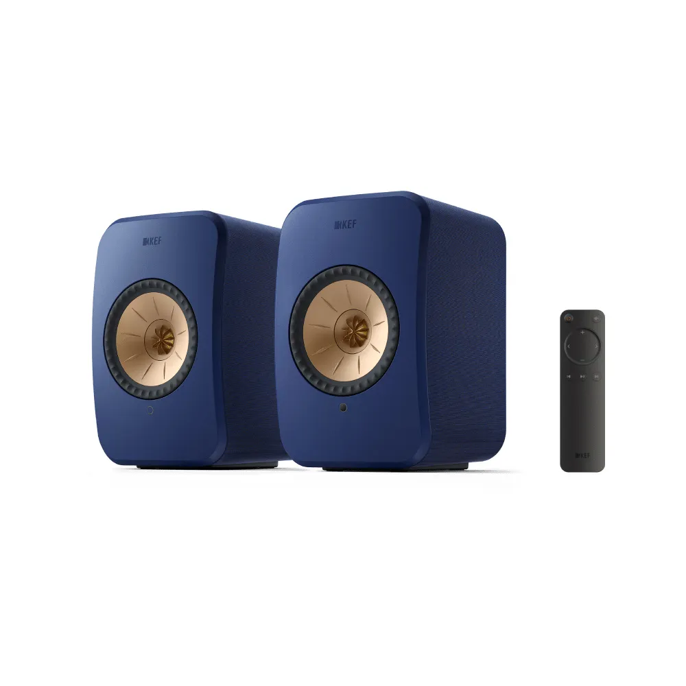 Полочная акустика KEF LSX II Cobalt Blue – цена, описание и отзывы — фото