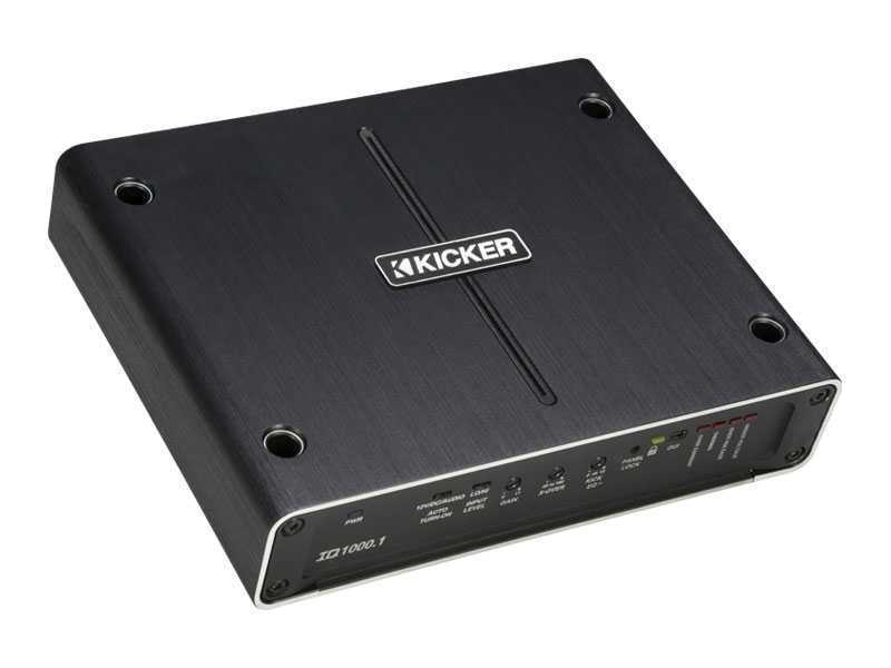 1-канальный усилитель (Моноблок) KICKER IQ1000.1 – цена, описание и отзывы — фото