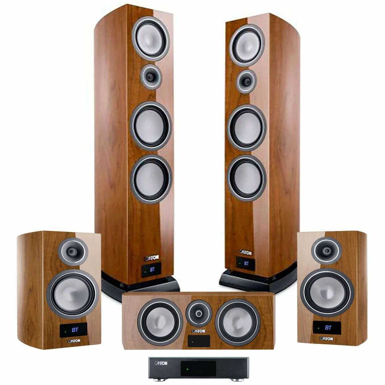  CANTON Smart Cinema Vento walnut high gloss – цена, описание и отзывы — фото