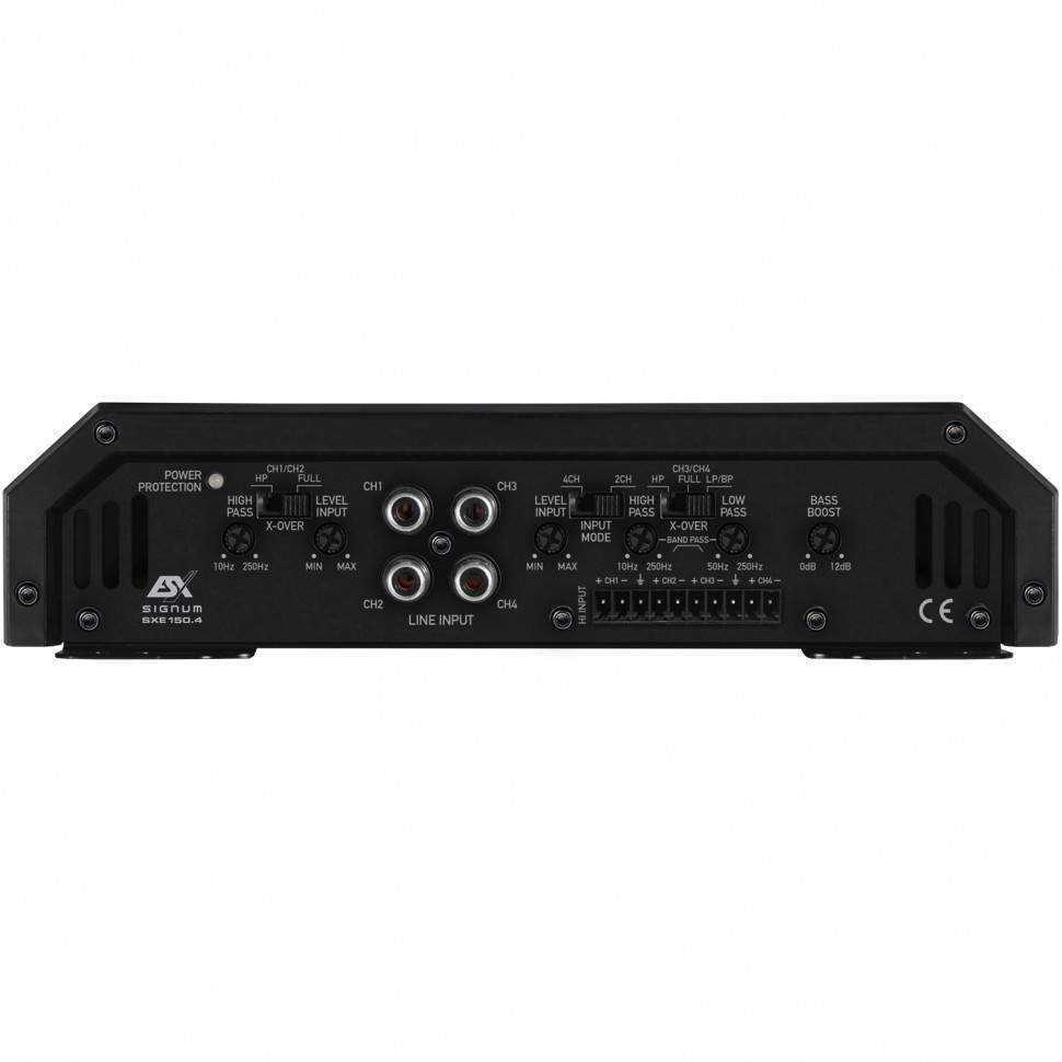 4-канальный усилитель ESX SXE250.4 – цена, описание и отзывы — фото
