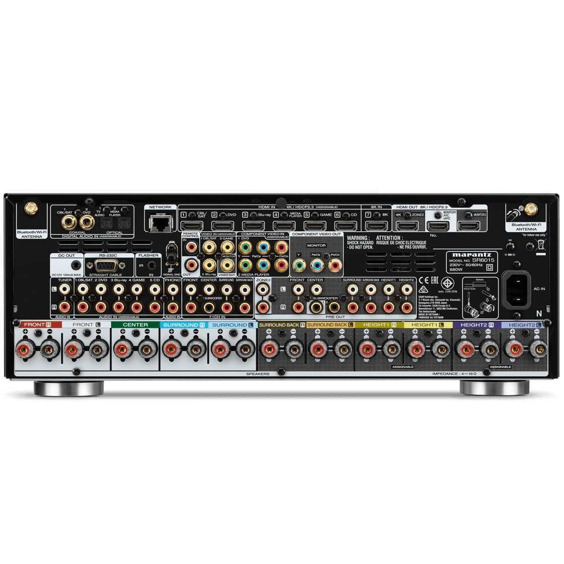 AV-ресиверы Marantz SR 6015 Gold – цена, описание и отзывы — фото