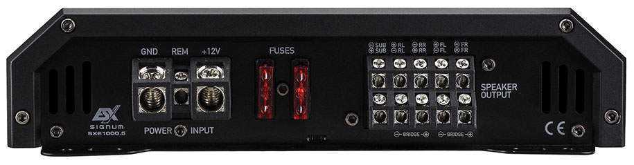 5-канальный усилитель ESX SXE1000.5 – цена, описание и отзывы — фото