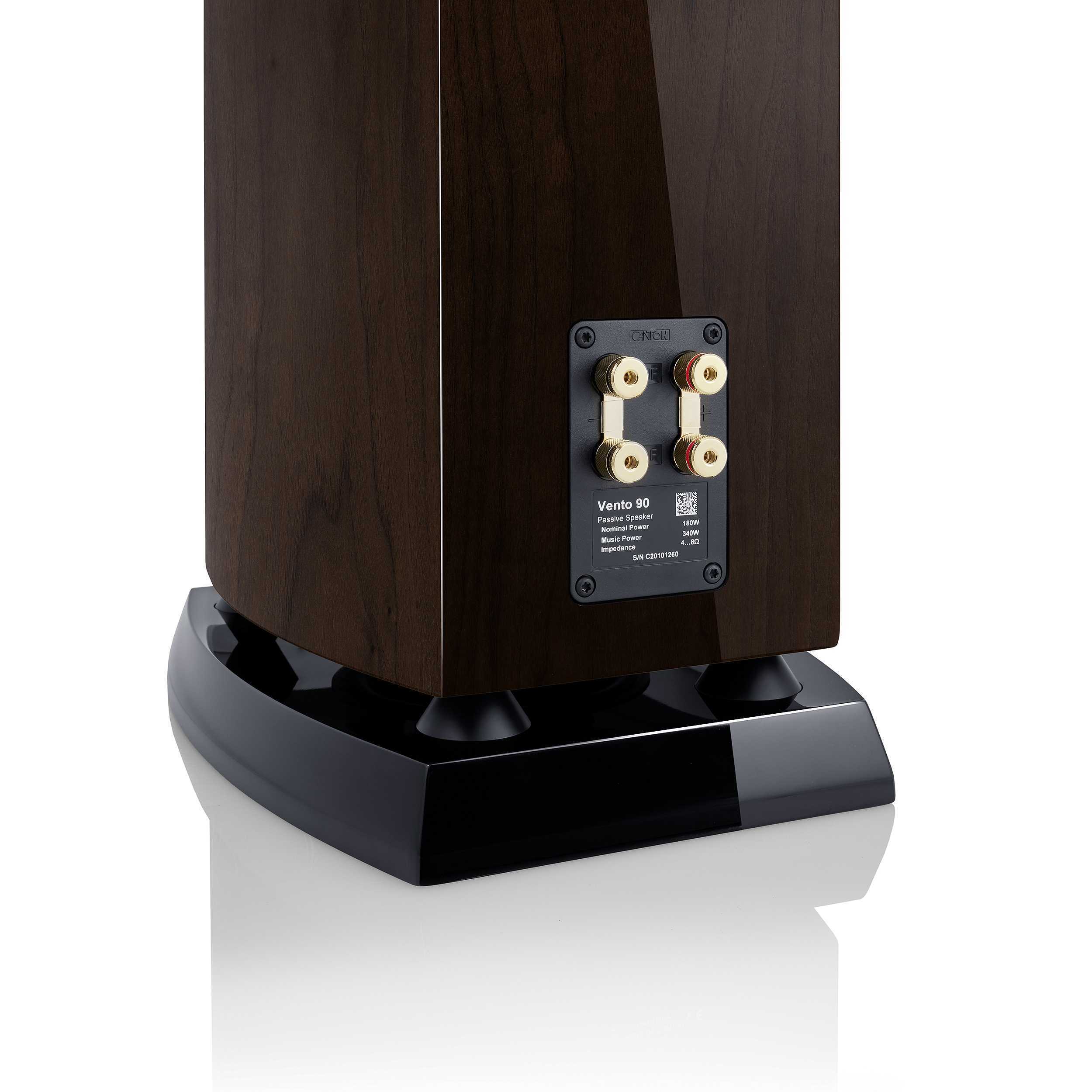  CANTON Vento 90 Walnut dark high gloss – цена, описание и отзывы — фото