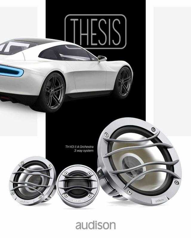 Elettromedia представляет новые акустические системы Audison Thesis TH II