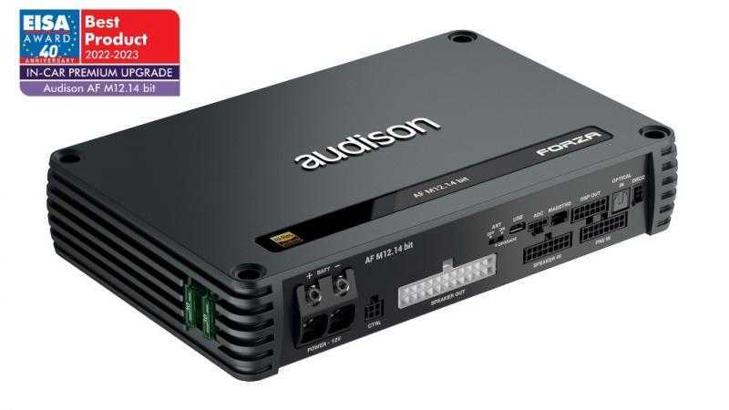 Новинка от Audison AF M12.14 bit - 12-КАНАЛЬНЫЙ УСИЛИТЕЛЬ