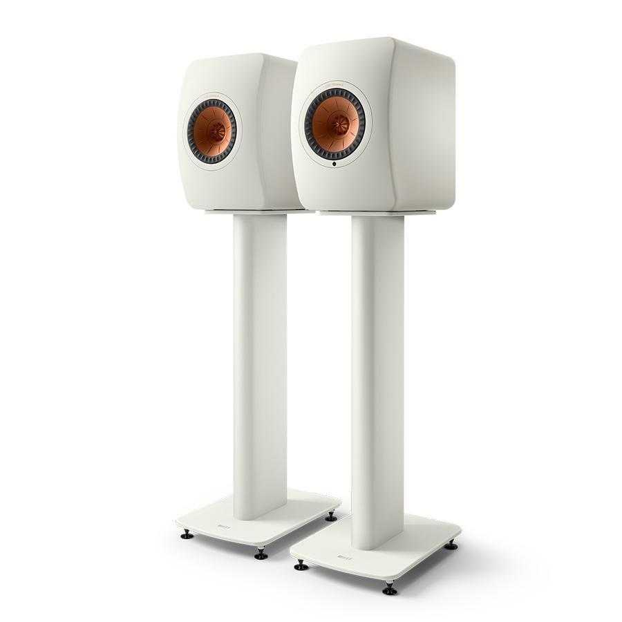 Стойка под акустику KEF S2 Floor Stand Mineral White – цена, описание и отзывы — фото