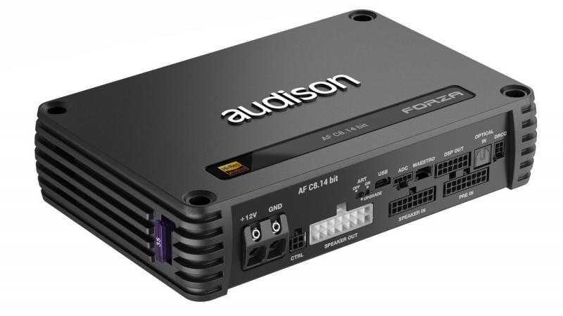 Автомобильный усилитель с процессором Audison AF C8.14 bit
