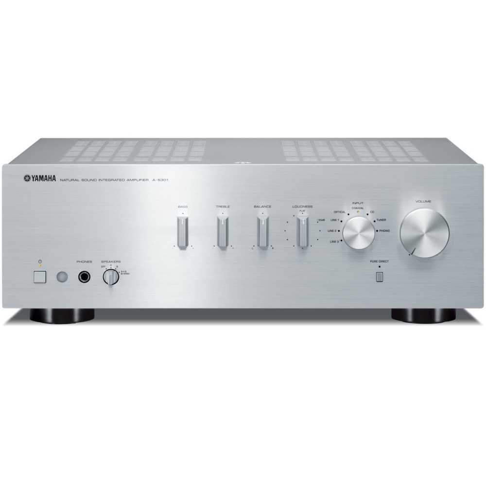 Интегральный усилитель Yamaha A-S301 silver – цена, описание и отзывы — фото