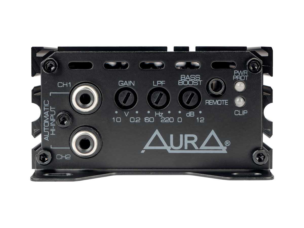 1-канальный усилитель (Моноблок) Aura VENOM-D1.500 ULTRA – цена, описание и отзывы — фото