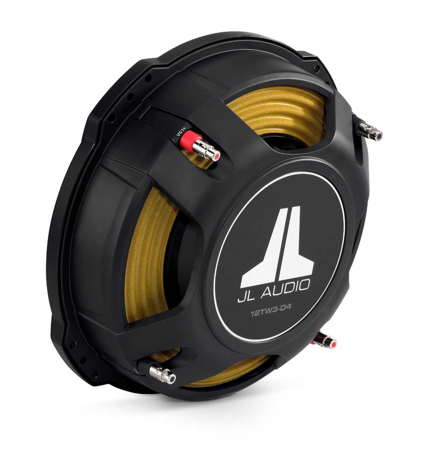 Сабвуфер JL Audio 12TW3-D4 – цена, описание и отзывы — фото