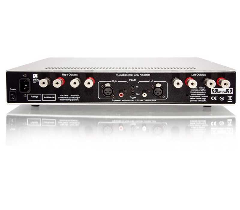  PS Audio Stellar Amplifier S300 Black – цена, описание и отзывы — фото