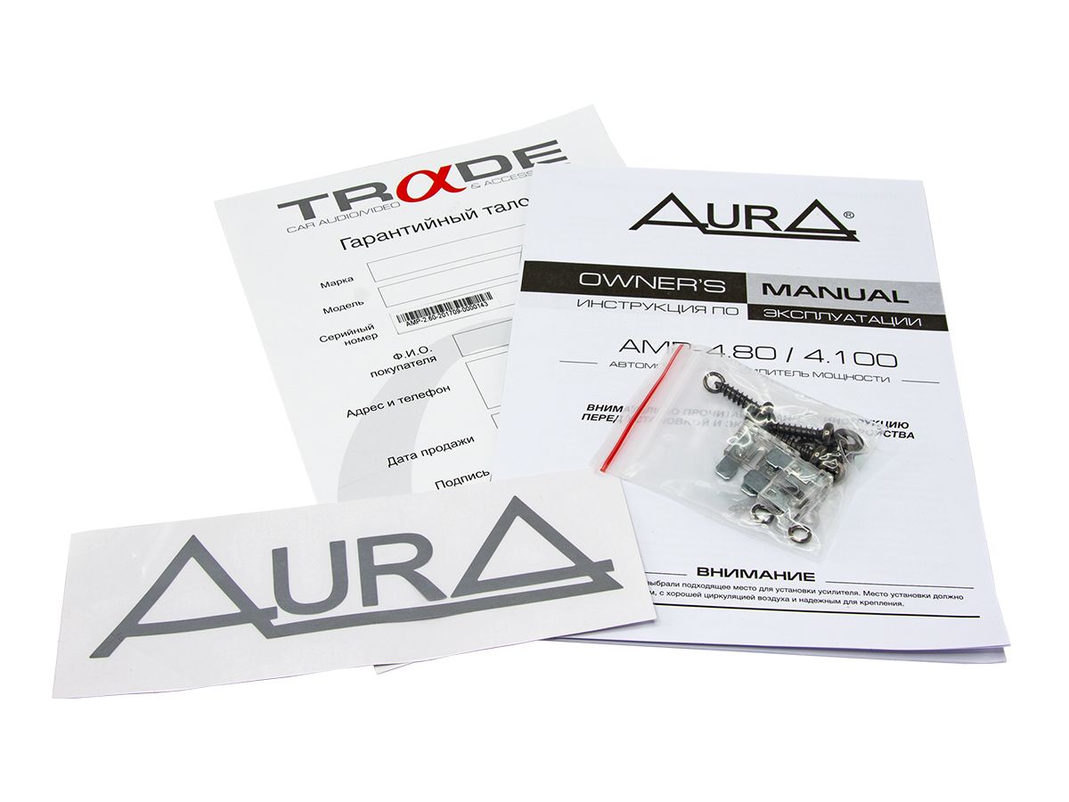 4-канальный усилитель AurA AMP-4.80 – цена, описание и отзывы — фото